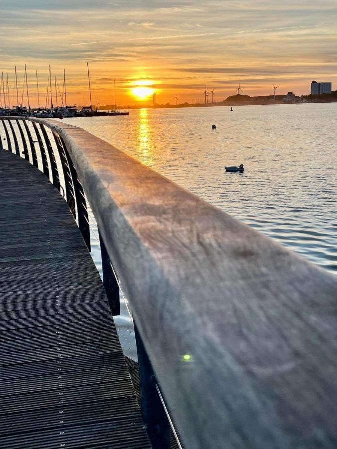 Marina View Apartman Burgtiefe auf Fehmarn Kültér fotó
