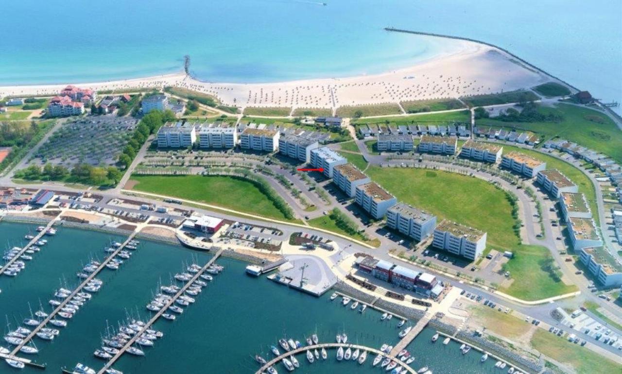 Marina View Apartman Burgtiefe auf Fehmarn Kültér fotó